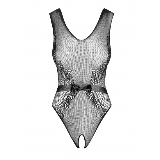 B115 Crotchless Teddy