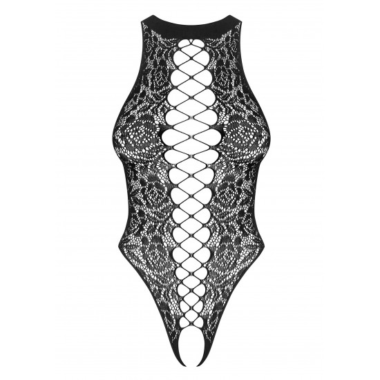 B129 Crotchless Teddy