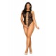 B129 Crotchless Teddy