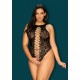 B129 Crotchless Teddy