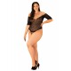 B131 Crotchless Teddy