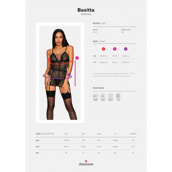Basitta Chemise & Thong