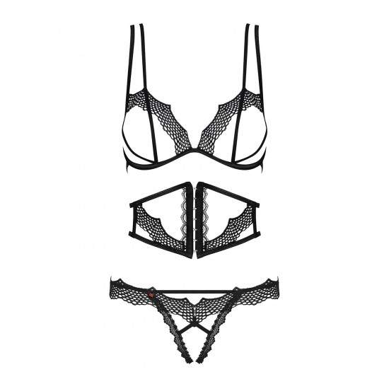 Bravelle Bra, Garter, Cl Thong