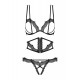 Bravelle Bra, Garter, Cl Thong