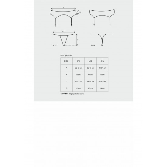 Catia Garter Belt & Thong Catia Garter Belt & Thong