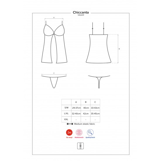 Chiccanta Babydoll & Thong Chiccanta Babydoll & Thong