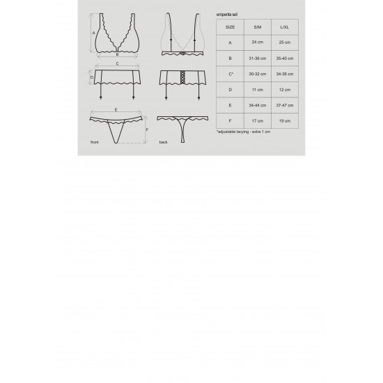 Emperita Bra, G-Belt, Thong Emperita Bra, G-Belt, Thong