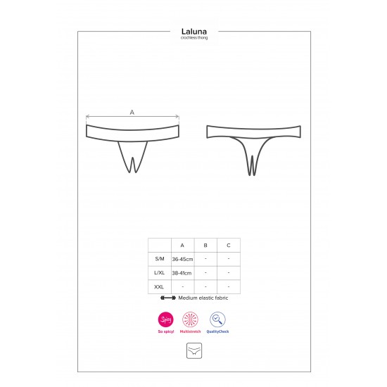 Laluna Crotchless Panties