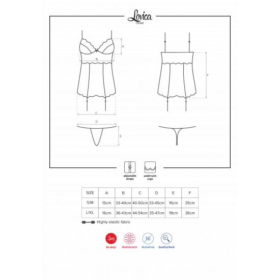 Lovica Corset & Thong
