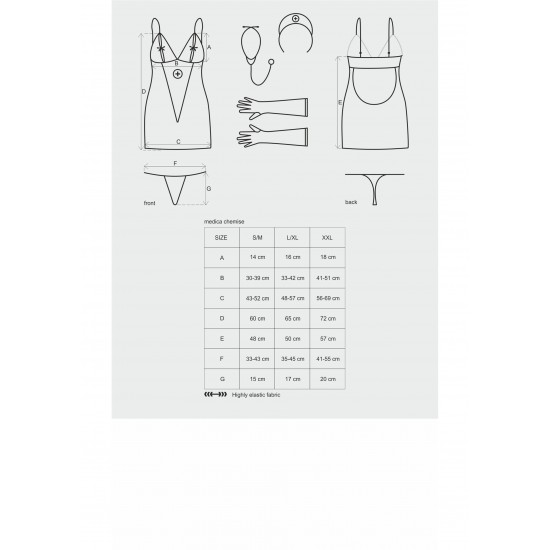 Medica Dress 5 Pcs Roleplay Medica Dress 5 Pcs Roleplay