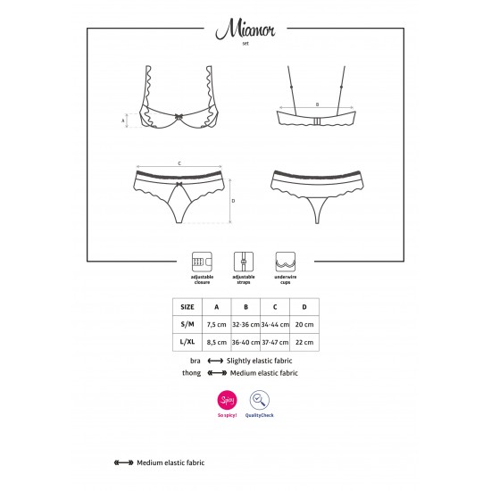 Miamor Half-Bra & Panties