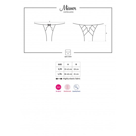 Miamor Crotchless Panties