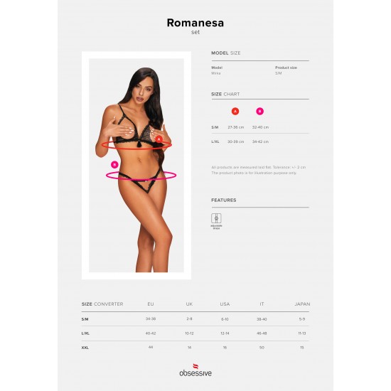 Romanesa Cupless Set Romanesa Cupless Set