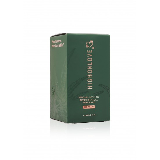 Sensual CBD Bath Oil 100ml