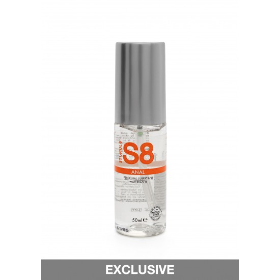 S8 WB Anal Lube 50ml