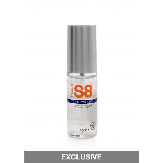 S8 WB Cooling Anal Lube 50ml