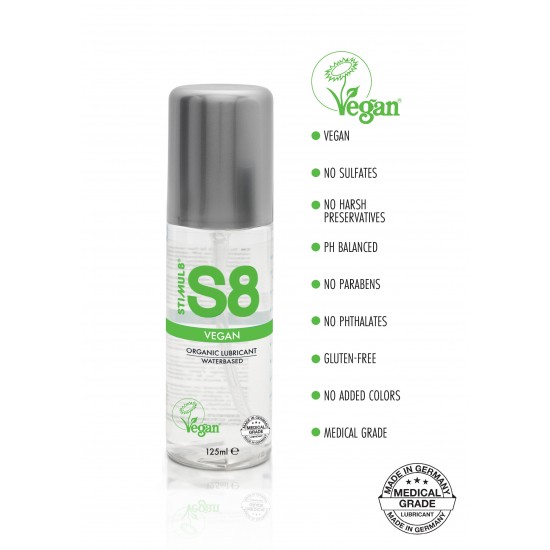 S8 WB Vegan Lube 125ml S8 WB Vegan Lube 125ml